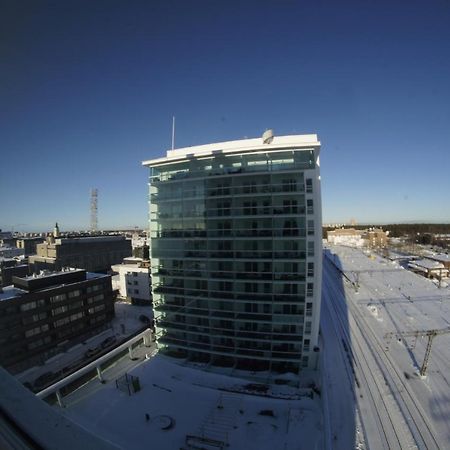 Keskustan Kaksio 45 M2 Autopaikalla, Rautatienkatu 19, 9 Krs Apartment Оулу Екстериор снимка