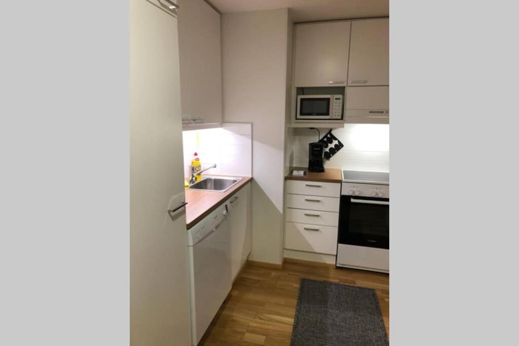 Keskustan Kaksio 45 M2 Autopaikalla, Rautatienkatu 19, 9 Krs Apartment Оулу Екстериор снимка